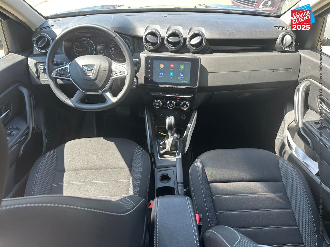 Véhicule d'occasion DACIA DUSTER 1.3 TCE 150CH FAP PRESTIGE 4X2 EDC SIEGES CHAUF GPS CAMERA ATTELAGE chez Toyota Verdun