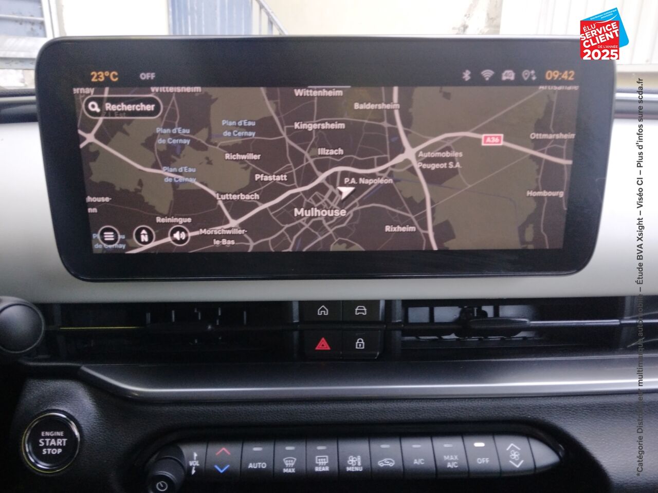 Véhicule d'occasion FIAT 600 E 156CH 54KWH LA PRIMA chez Renault Sélestat