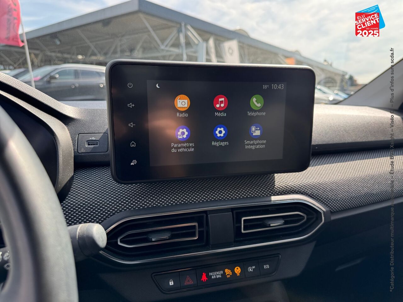 Véhicule d'occasion DACIA SANDERO 1.0 ECO-G 100CH CONFORT chez Renault Mulhouse