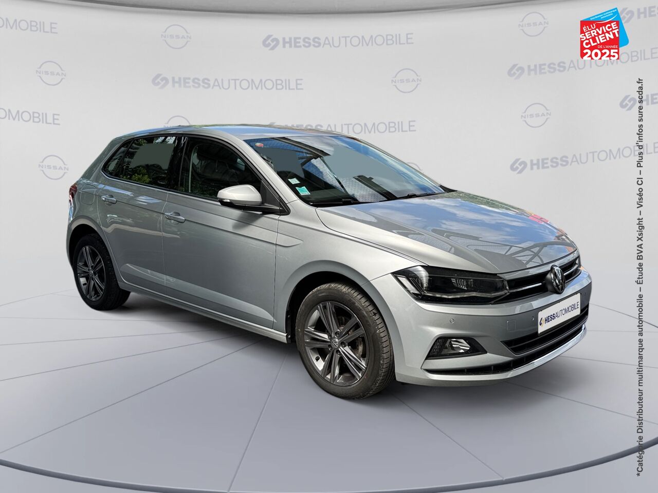 Véhicule d'occasion VOLKSWAGEN POLO 1.0 TSI 95CH CONFORTLINE DSG7 chez Toyota Bar le Duc