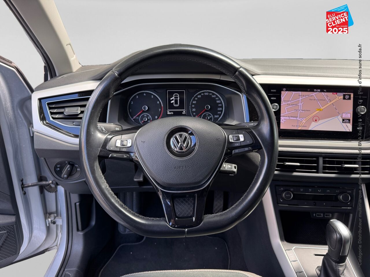 Véhicule d'occasion VOLKSWAGEN POLO 1.0 TSI 95CH CONFORTLINE DSG7 chez Toyota Bar le Duc