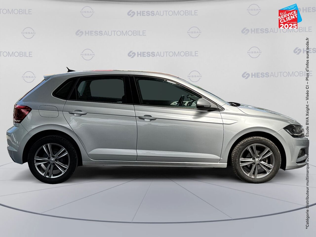 Véhicule d'occasion VOLKSWAGEN POLO 1.0 TSI 95CH CONFORTLINE DSG7 chez Toyota Bar le Duc
