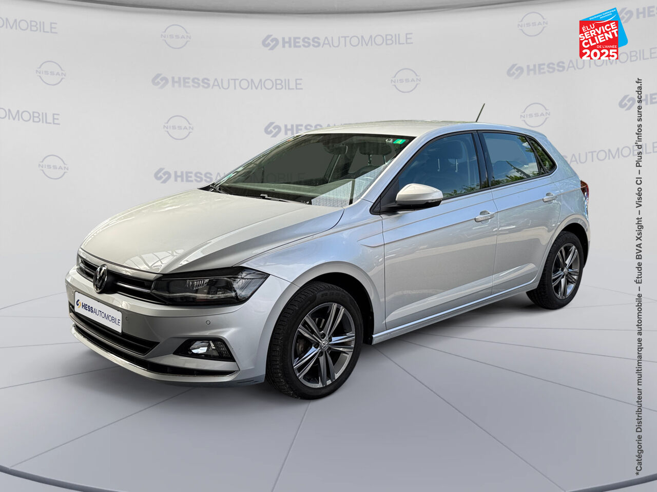 Véhicule d'occasion VOLKSWAGEN POLO 1.0 TSI 95CH CONFORTLINE DSG7 chez Toyota Bar le Duc