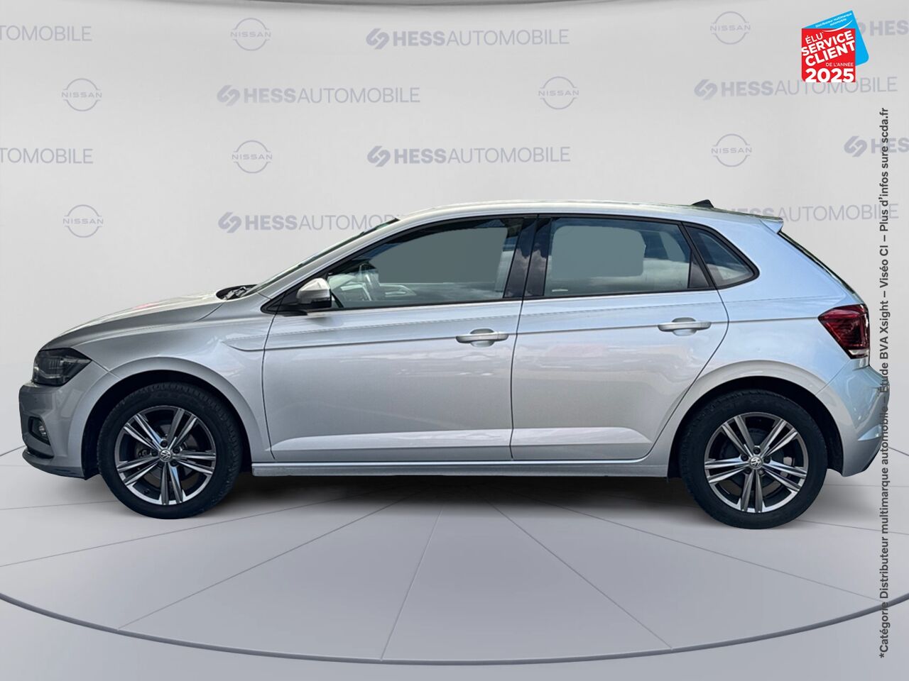 Véhicule d'occasion VOLKSWAGEN POLO 1.0 TSI 95CH CONFORTLINE DSG7 chez Toyota Bar le Duc