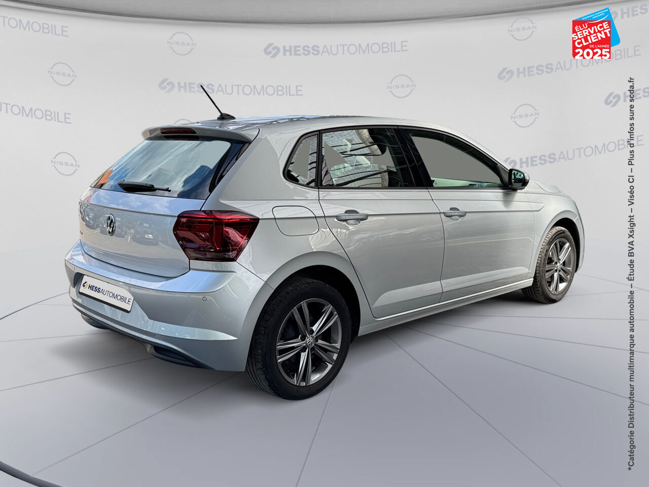 Véhicule d'occasion VOLKSWAGEN POLO 1.0 TSI 95CH CONFORTLINE DSG7 chez Toyota Bar le Duc