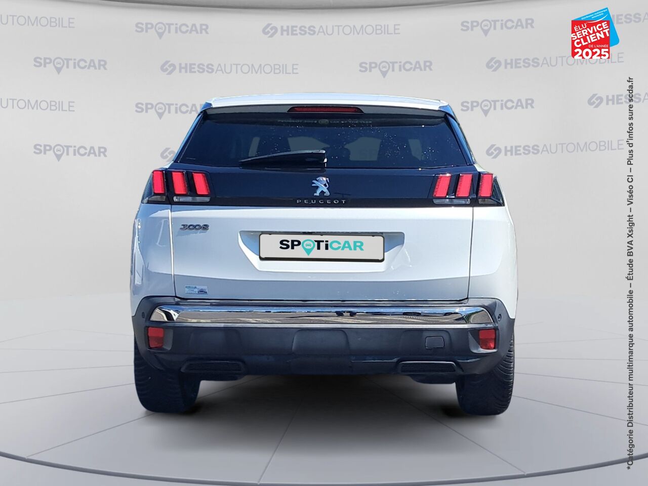 Véhicule d'occasion PEUGEOT 3008 1.2 PURETECH 130CH E6.C ALLURE S/S CAMERA chez Toyota Besançon
