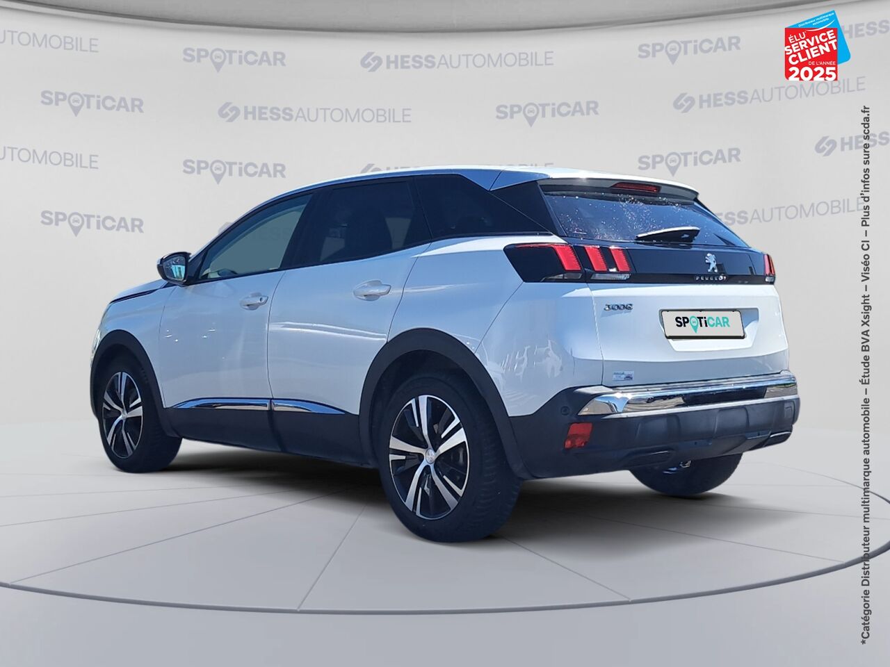 Véhicule d'occasion PEUGEOT 3008 1.2 PURETECH 130CH E6.C ALLURE S/S CAMERA chez Toyota Besançon