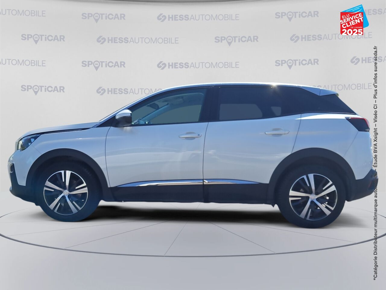 Véhicule d'occasion PEUGEOT 3008 1.2 PURETECH 130CH E6.C ALLURE S/S CAMERA chez Toyota Besançon