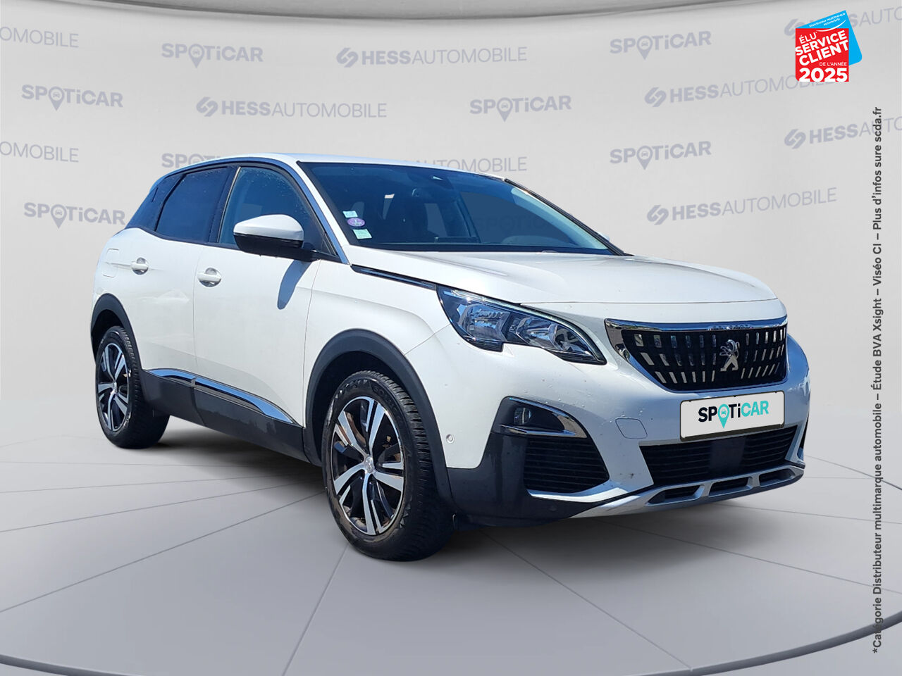 Véhicule d'occasion PEUGEOT 3008 1.2 PURETECH 130CH E6.C ALLURE S/S CAMERA chez Toyota Besançon