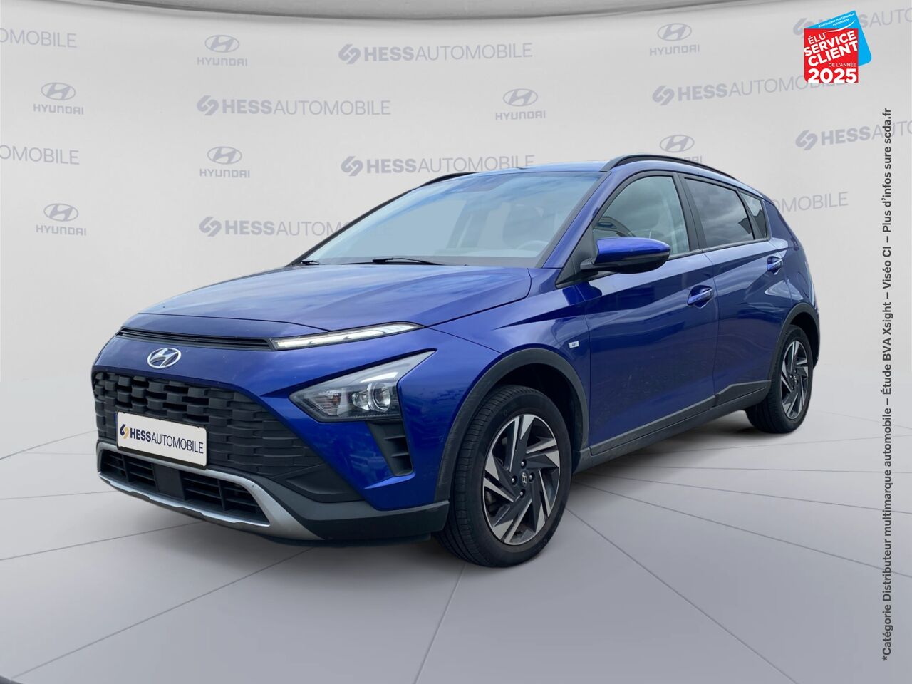 Véhicule d'occasion HYUNDAI BAYON 1.0 T-GDI 100CH HYBRID 48V INTUITIVE DCT-7 chez Nissan Strasbourg