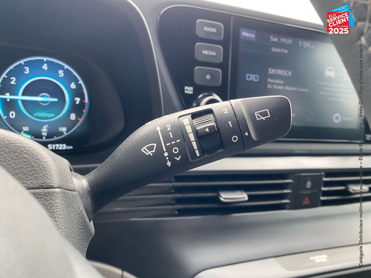 Véhicule d'occasion HYUNDAI BAYON 1.0 T-GDI 100CH HYBRID 48V INTUITIVE DCT-7 chez Nissan Strasbourg