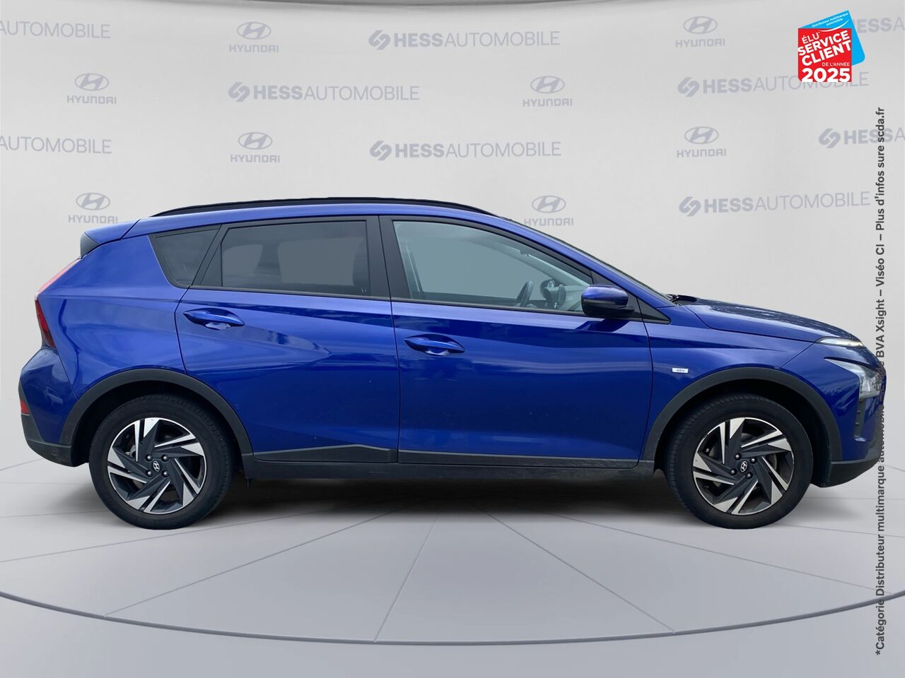 Véhicule d'occasion HYUNDAI BAYON 1.0 T-GDI 100CH HYBRID 48V INTUITIVE DCT-7 chez Nissan Strasbourg