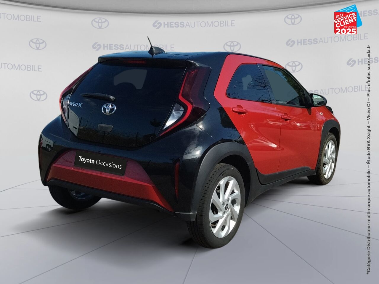 Véhicule d'occasion TOYOTA AYGO X 1.0 VVT-I 72CH DESIGN S-CVT MY23 chez Toyota Forbach