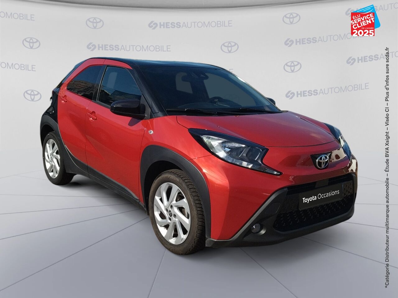 Véhicule d'occasion TOYOTA AYGO X 1.0 VVT-I 72CH DESIGN S-CVT MY23 chez Toyota Forbach