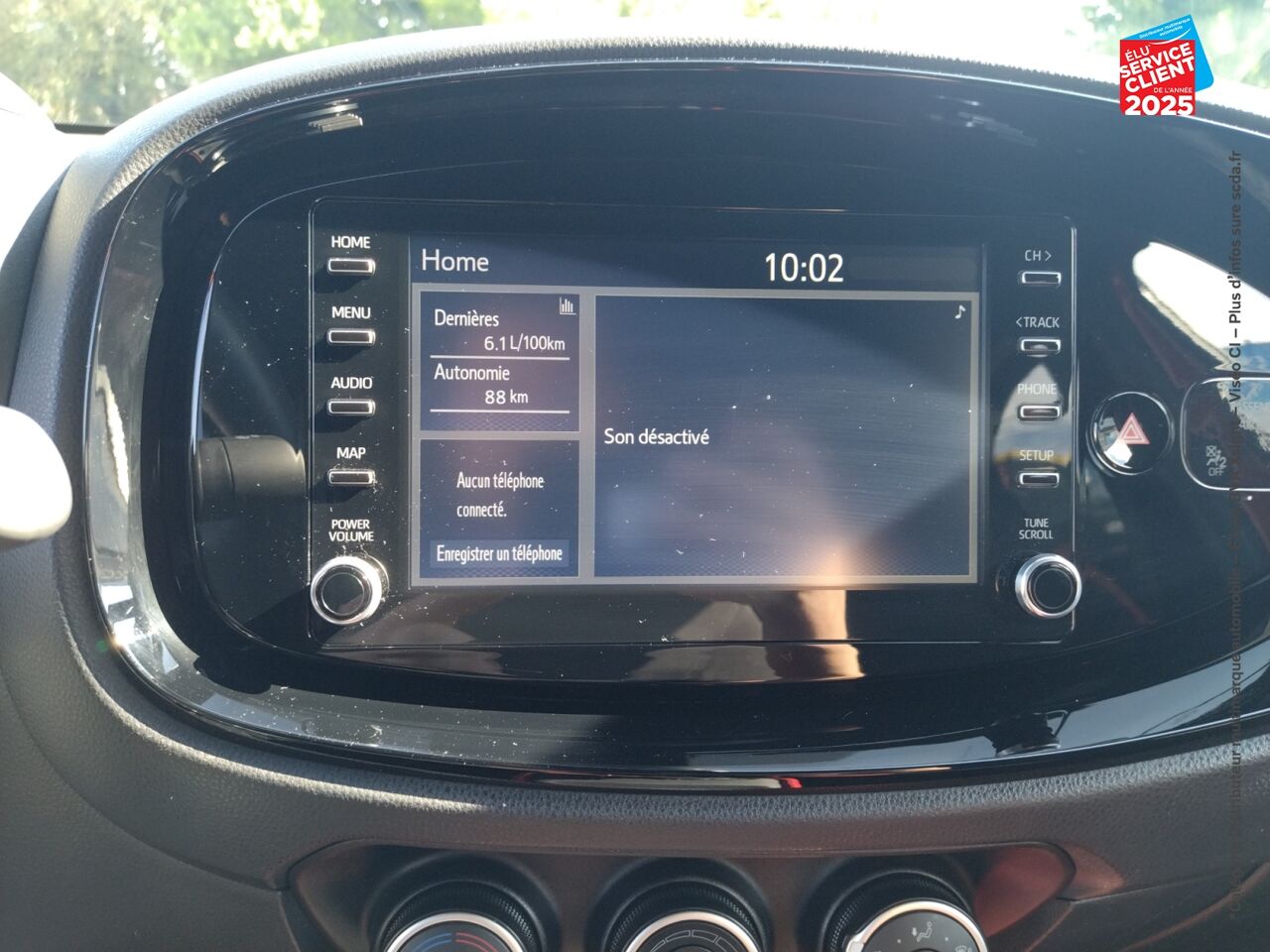 Véhicule d'occasion TOYOTA AYGO X 1.0 VVT-I 72CH DESIGN S-CVT MY23 chez Toyota Forbach