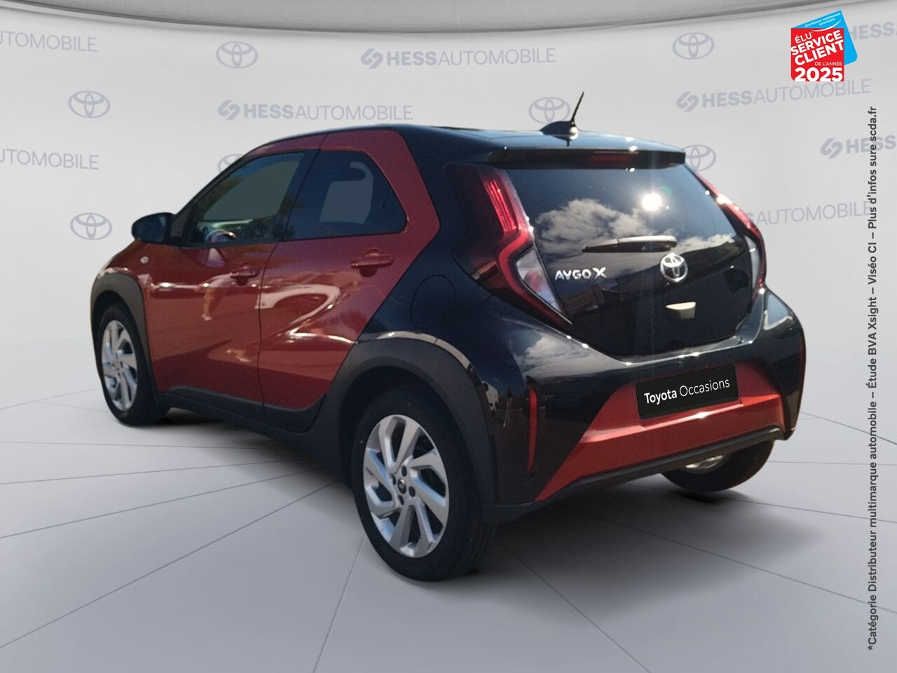 Véhicule d'occasion TOYOTA AYGO X 1.0 VVT-I 72CH DESIGN S-CVT MY23 chez Toyota Forbach