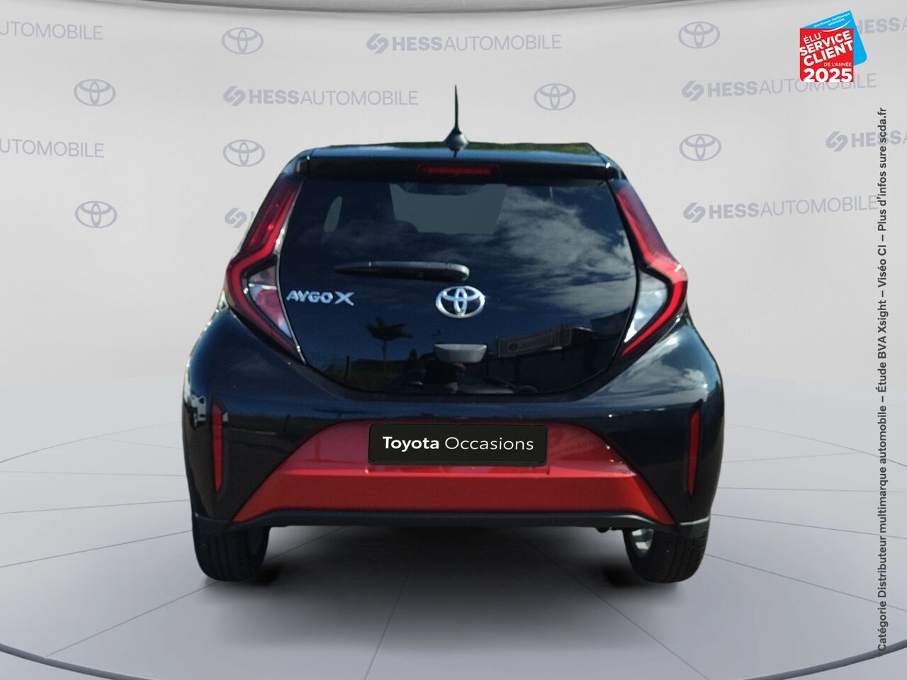 Véhicule d'occasion TOYOTA AYGO X 1.0 VVT-I 72CH DESIGN S-CVT MY23 chez Toyota Forbach