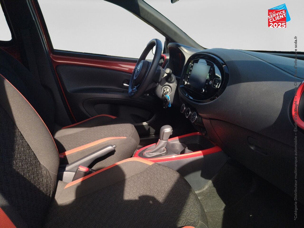 Véhicule d'occasion TOYOTA AYGO X 1.0 VVT-I 72CH DESIGN S-CVT MY23 chez Toyota Forbach
