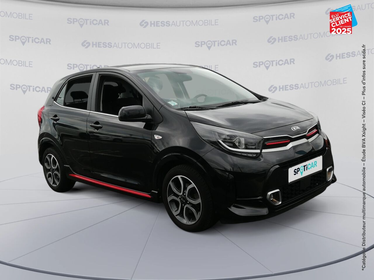 Véhicule d'occasion KIA PICANTO 1.0 DPI 67CH GT LINE CAMERA CARPLAY chez Fiat Besançon
