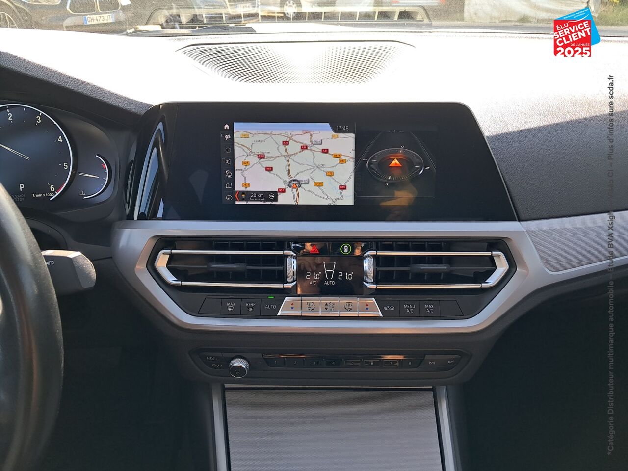 Véhicule d'occasion BMW SERIE 3 320DA 190CH LOUNGE GPS CAMERA chez Lexus Strasbourg