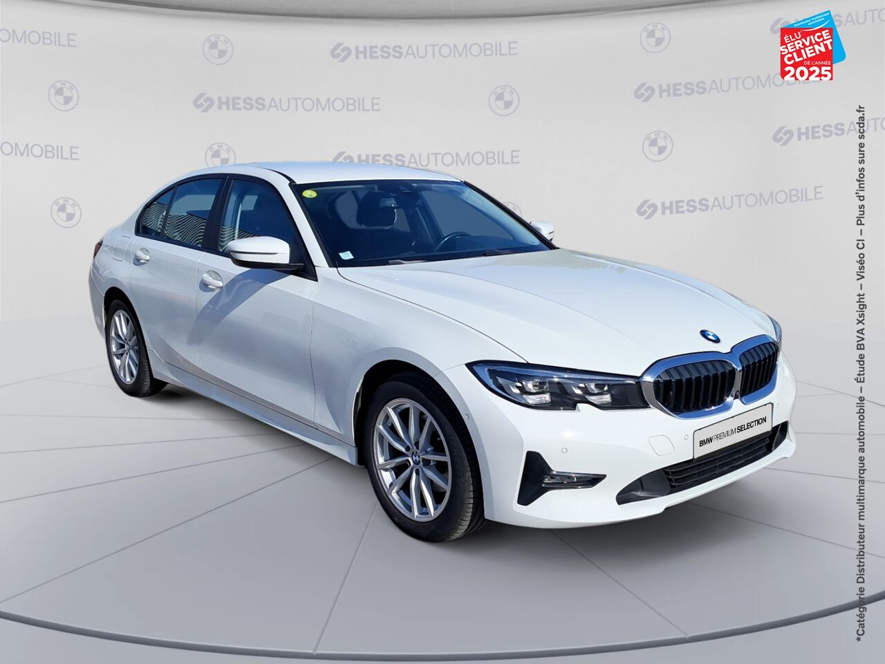 Véhicule d'occasion BMW SERIE 3 320DA 190CH LOUNGE GPS CAMERA chez Lexus Strasbourg