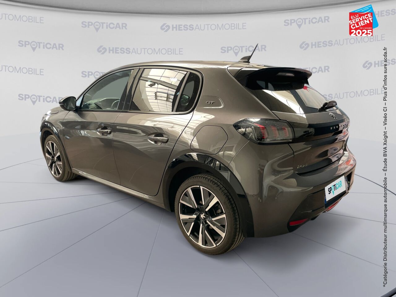 Véhicule d'occasion PEUGEOT 208 1.2 PURETECH 100CH SS GT chez Opel Verdun