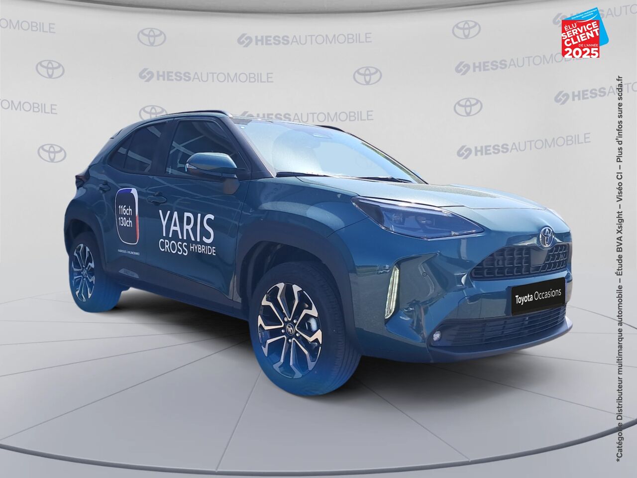 Véhicule d'occasion TOYOTA YARIS CROSS 116H DESIGN MY25 chez Hyundai Epernay