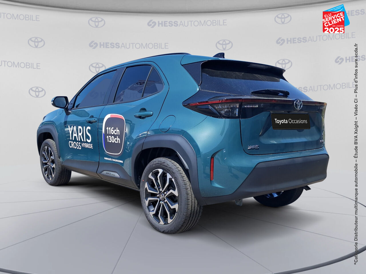 Véhicule d'occasion TOYOTA YARIS CROSS 116H DESIGN MY25 chez Hyundai Epernay