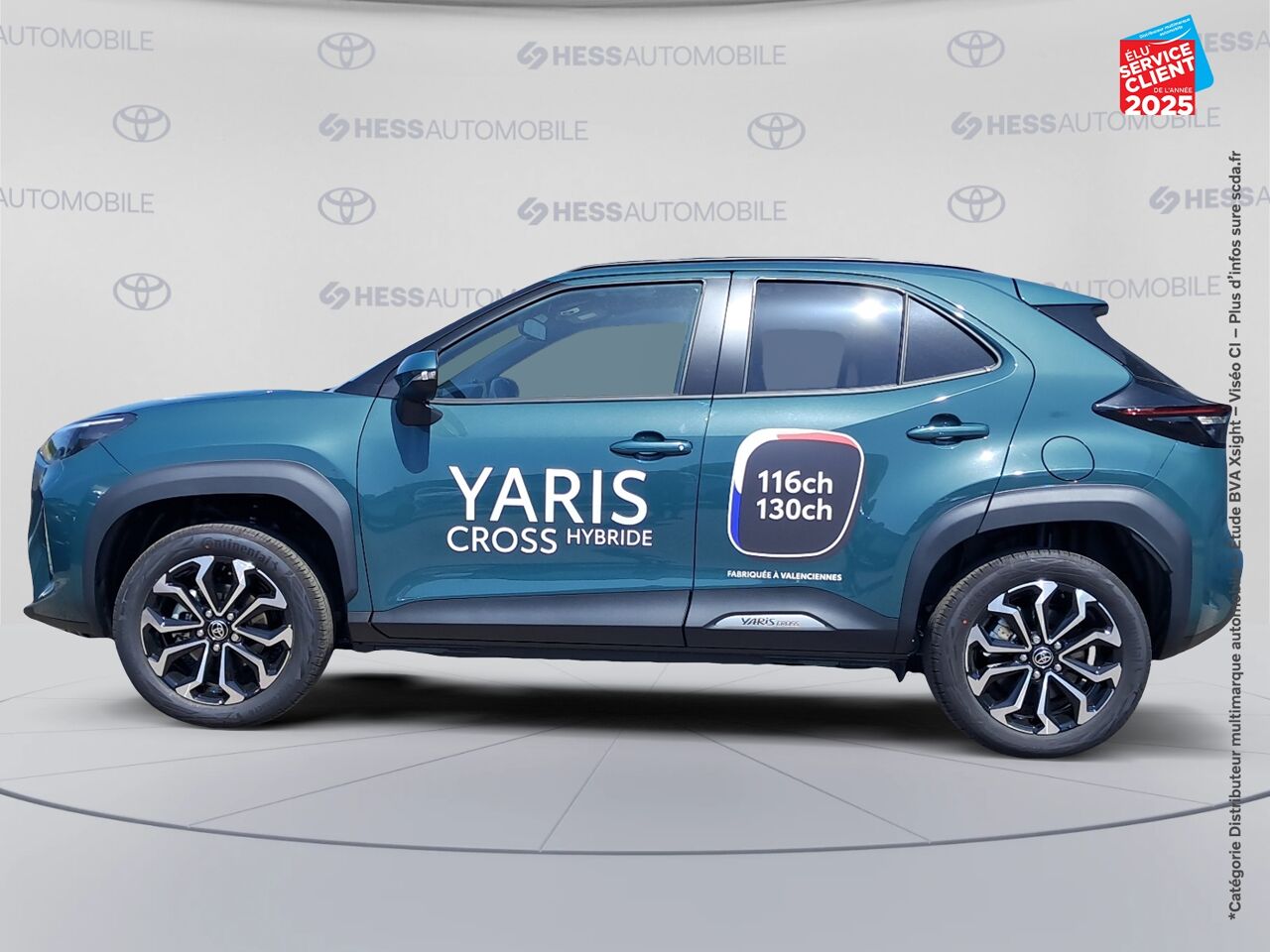 Véhicule d'occasion TOYOTA YARIS CROSS 116H DESIGN MY25 chez Hyundai Epernay