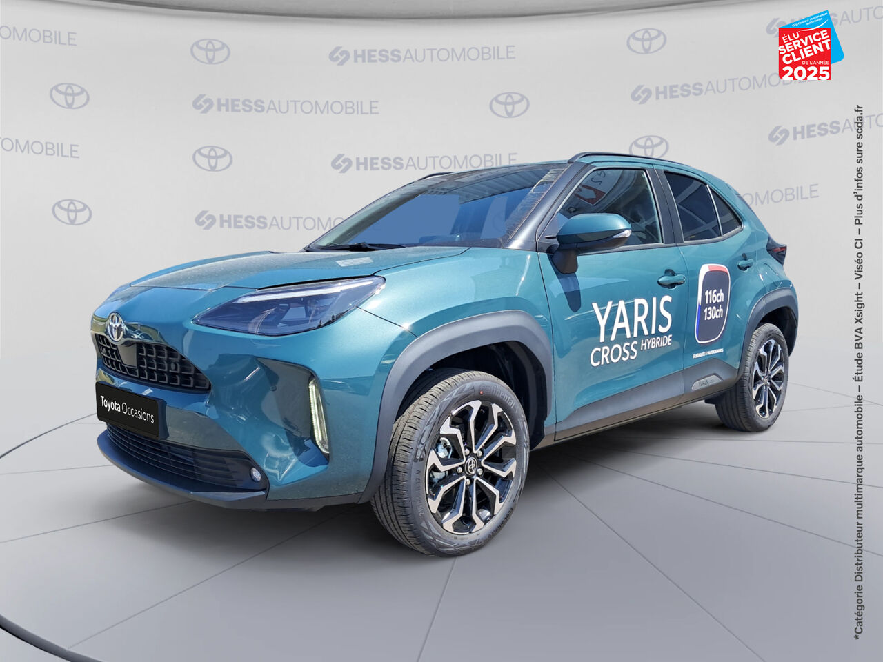 Véhicule d'occasion TOYOTA YARIS CROSS 116H DESIGN MY25 chez Hyundai Epernay