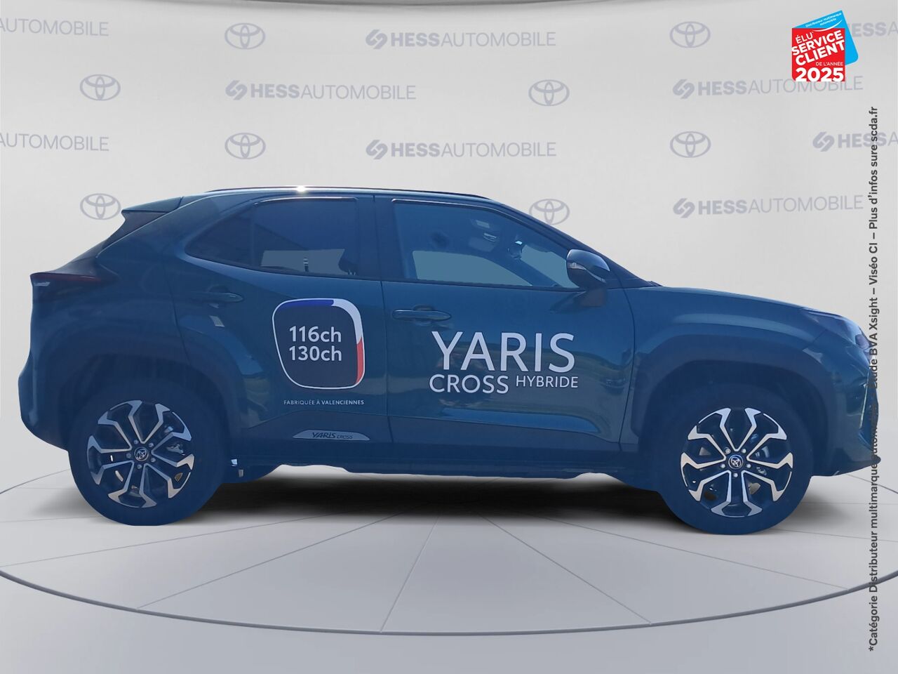 Véhicule d'occasion TOYOTA YARIS CROSS 116H DESIGN MY25 chez Hyundai Epernay