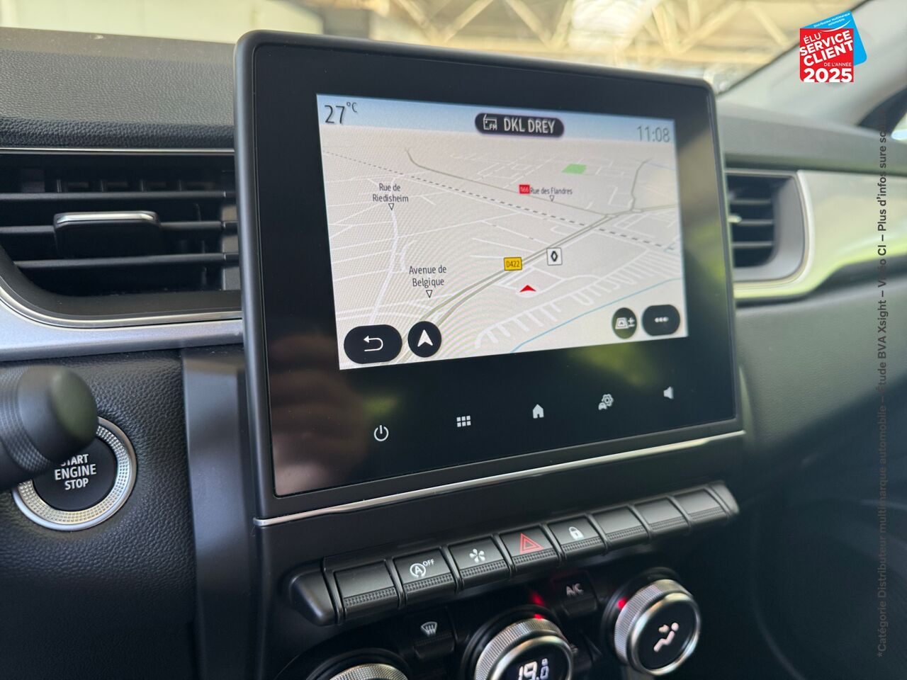 Véhicule d'occasion RENAULT CAPTUR 1.0 TCE 100CH INTENS GPL -21 GPS chez Toyota Verdun