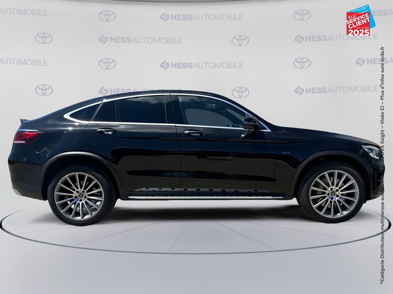 Véhicule d'occasion MERCEDES-BENZ GLC COUPE 300 DE 194+122CH AMG LINE 4MATIC 9G-TRONIC chez Toyota Thionville