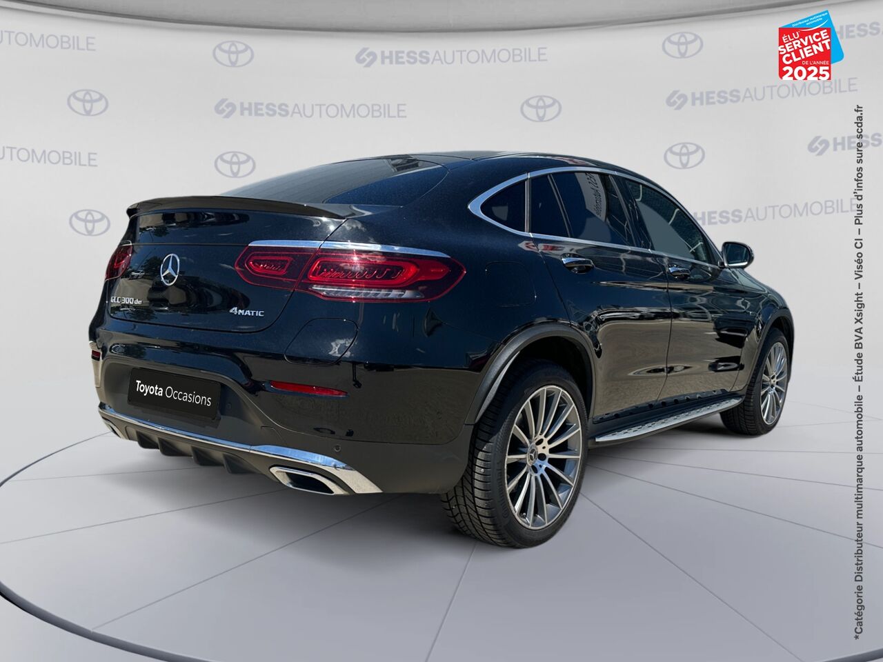 Véhicule d'occasion MERCEDES-BENZ GLC COUPE 300 DE 194+122CH AMG LINE 4MATIC 9G-TRONIC chez Toyota Thionville
