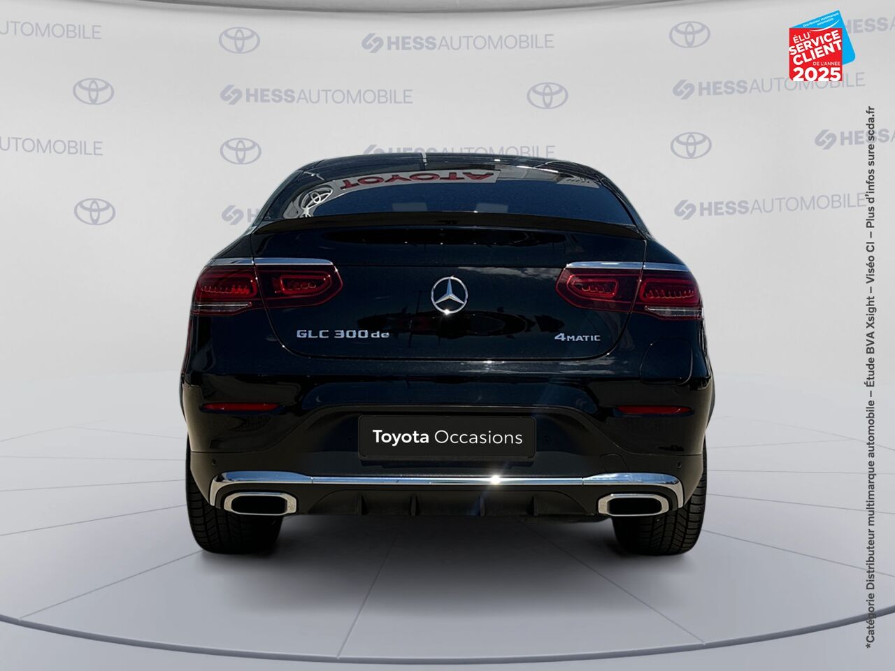 Véhicule d'occasion MERCEDES-BENZ GLC COUPE 300 DE 194+122CH AMG LINE 4MATIC 9G-TRONIC chez Toyota Thionville