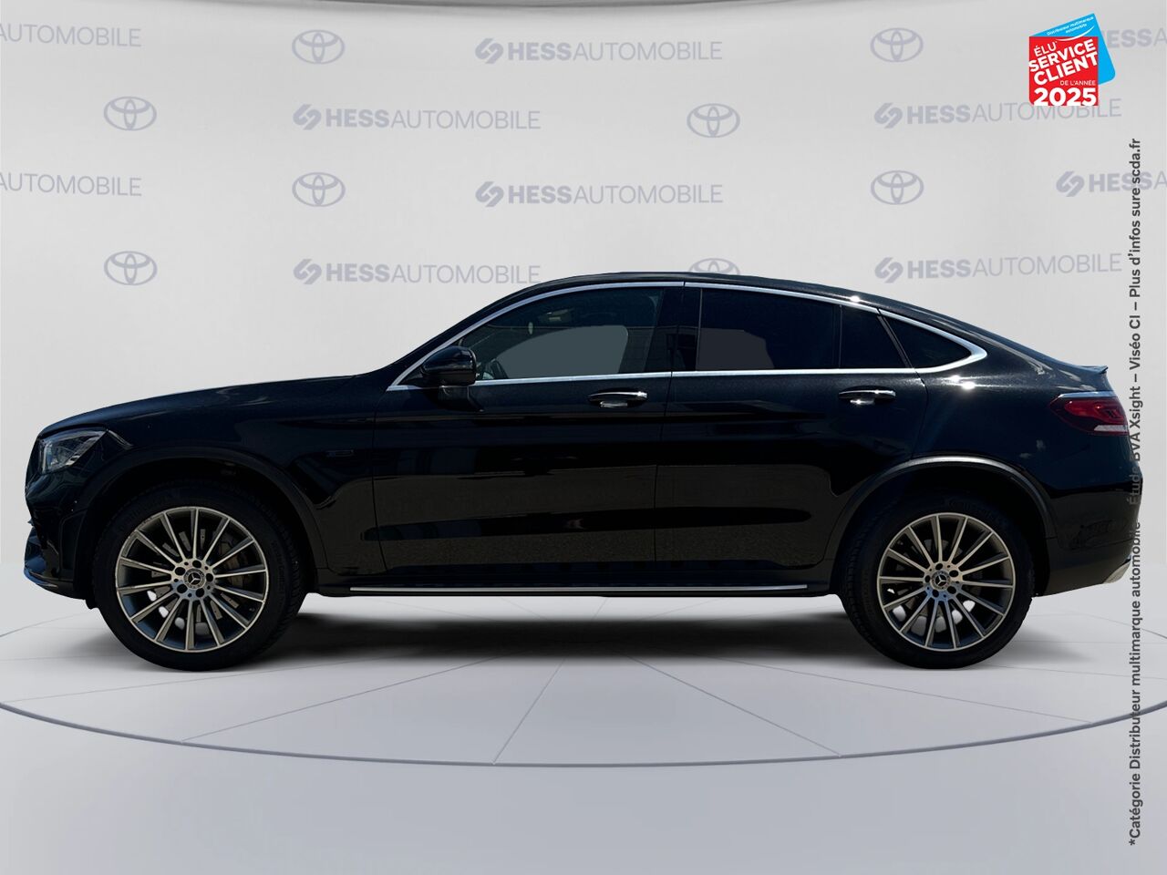 Véhicule d'occasion MERCEDES-BENZ GLC COUPE 300 DE 194+122CH AMG LINE 4MATIC 9G-TRONIC chez Toyota Thionville