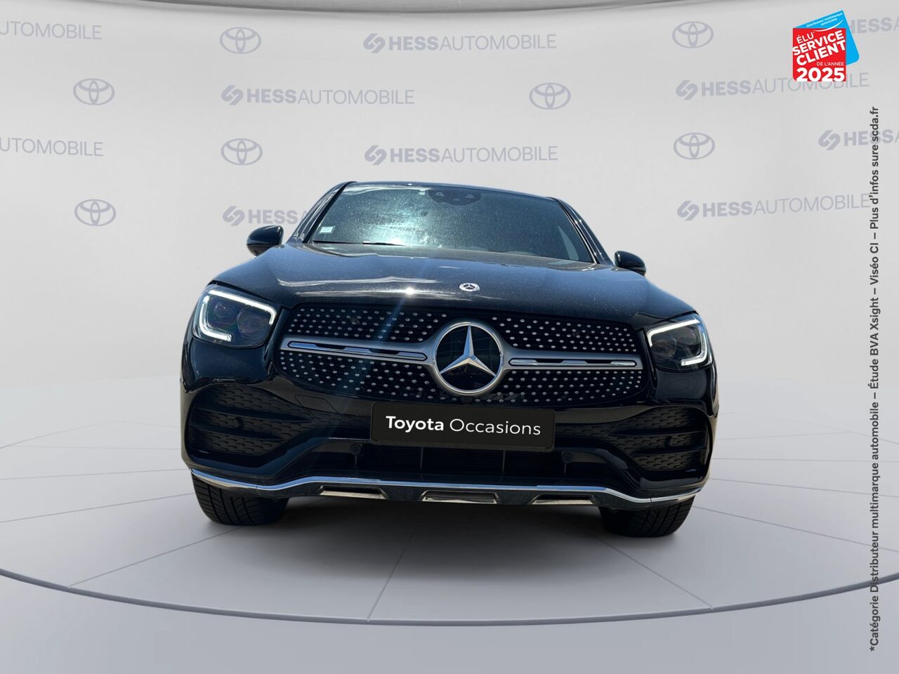 Véhicule d'occasion MERCEDES-BENZ GLC COUPE 300 DE 194+122CH AMG LINE 4MATIC 9G-TRONIC chez Toyota Thionville