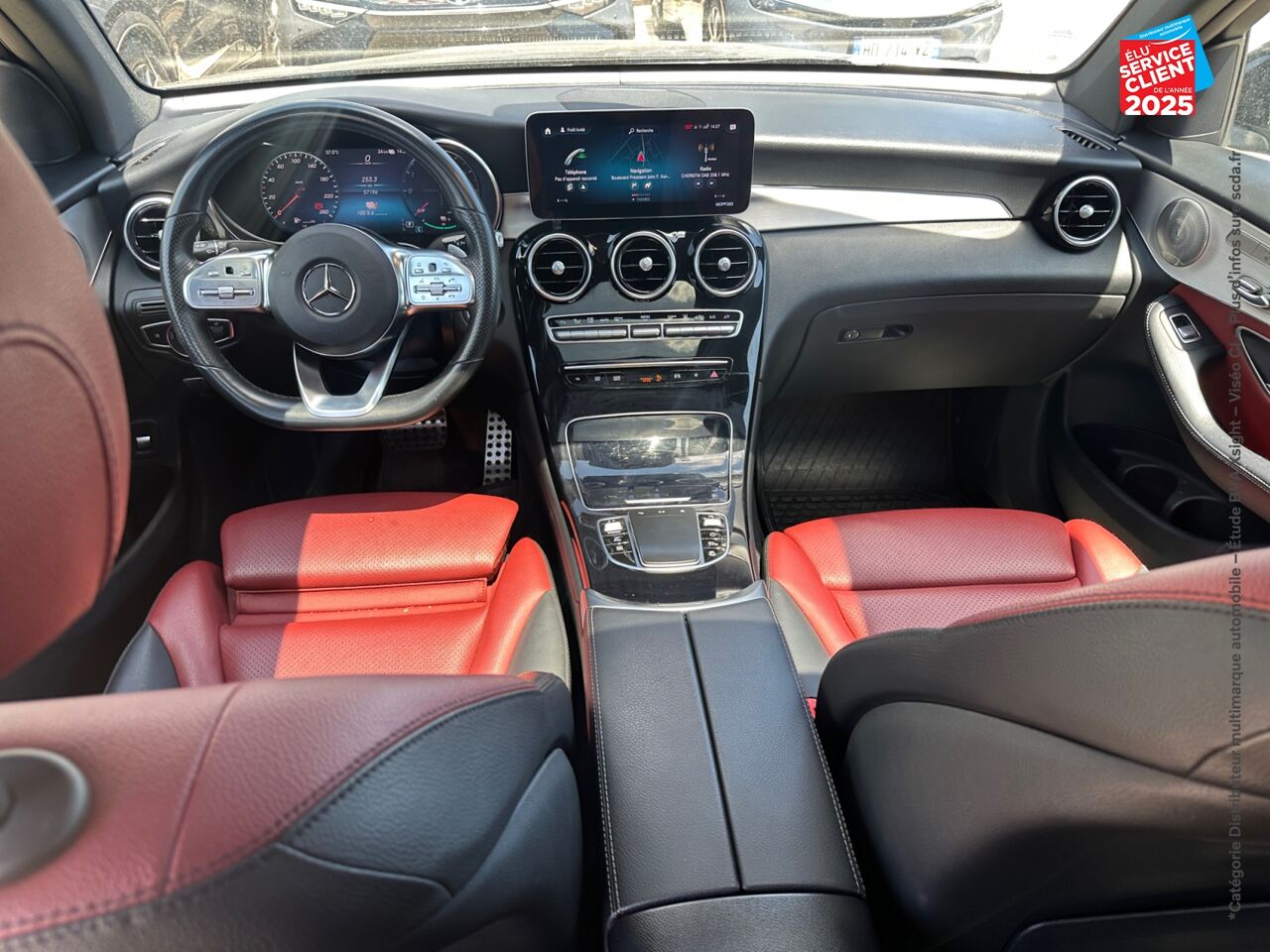 Véhicule d'occasion MERCEDES-BENZ GLC COUPE 300 DE 194+122CH AMG LINE 4MATIC 9G-TRONIC chez Toyota Thionville