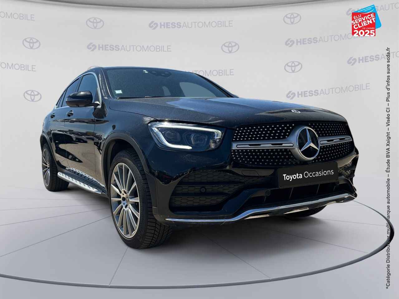 Véhicule d'occasion MERCEDES-BENZ GLC COUPE 300 DE 194+122CH AMG LINE 4MATIC 9G-TRONIC chez Toyota Thionville