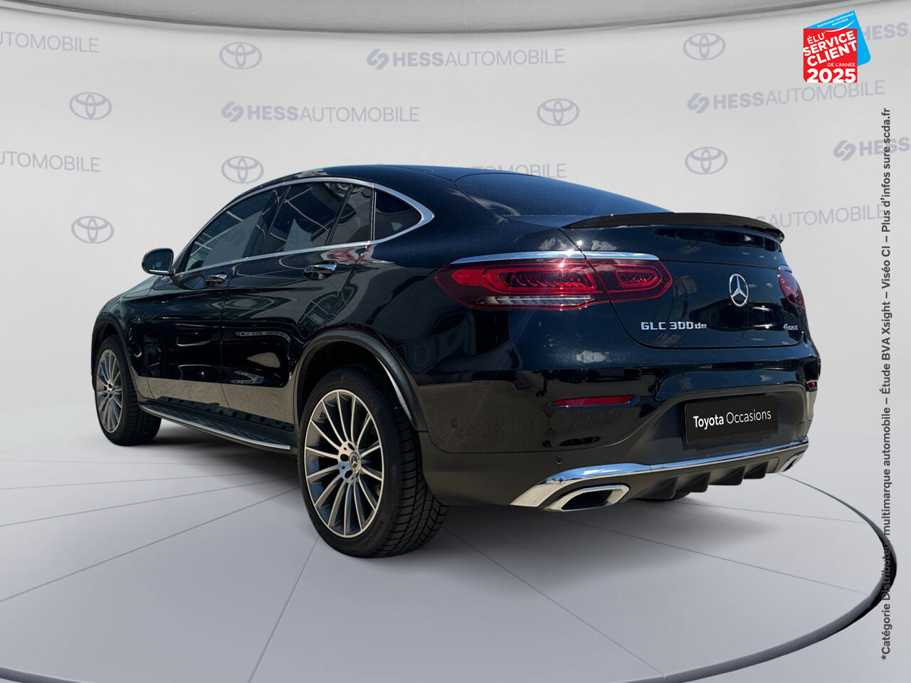 Véhicule d'occasion MERCEDES-BENZ GLC COUPE 300 DE 194+122CH AMG LINE 4MATIC 9G-TRONIC chez Toyota Thionville