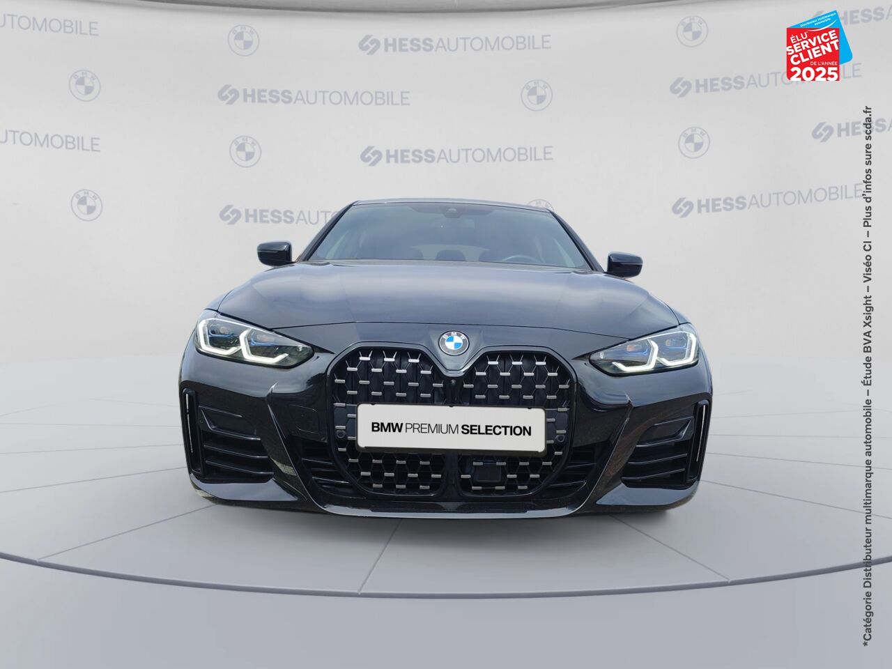 Véhicule d'occasion BMW SERIE 4 GRAN COUPE 420DA 190CH M SPORT TOUVRANT SIEGES CHAUF/CUIR GPS CAMERA CARPLAY H/KARDON chez Land Rover Nancy