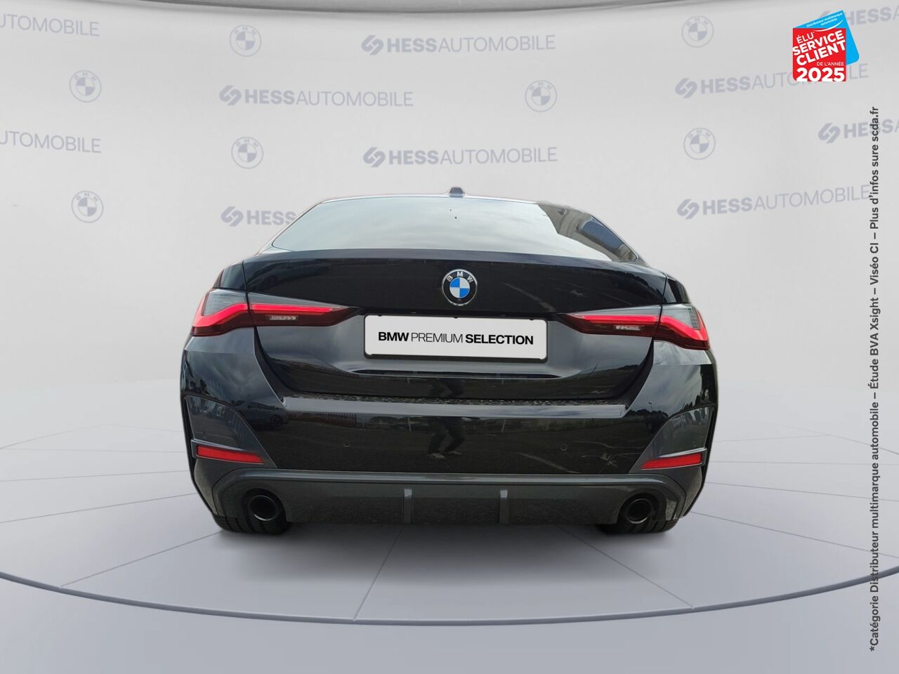 Véhicule d'occasion BMW SERIE 4 GRAN COUPE 420DA 190CH M SPORT TOUVRANT SIEGES CHAUF/CUIR GPS CAMERA CARPLAY H/KARDON chez Land Rover Nancy
