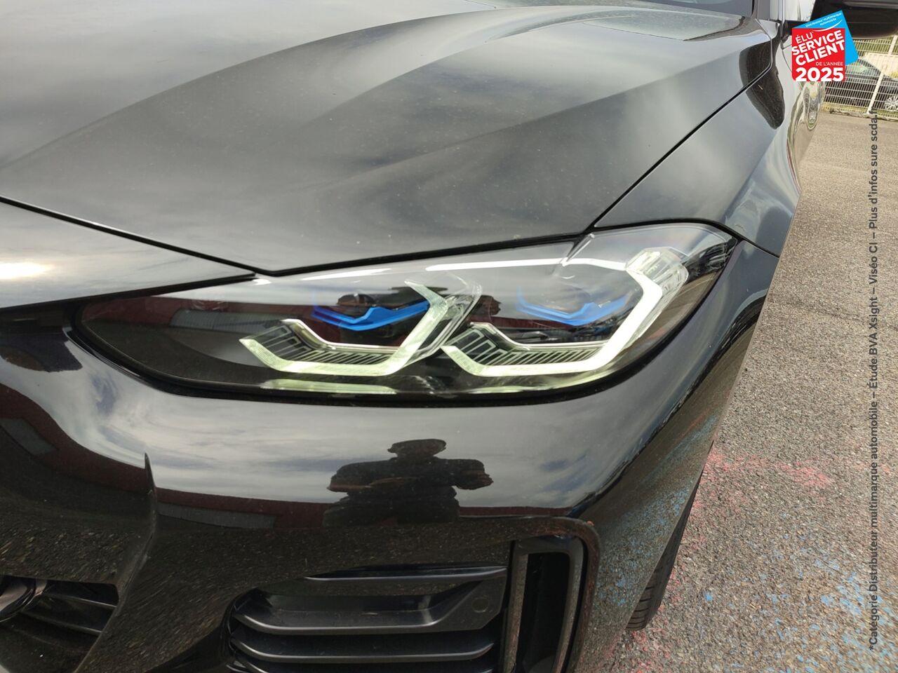 Véhicule d'occasion BMW SERIE 4 GRAN COUPE 420DA 190CH M SPORT TOUVRANT SIEGES CHAUF/CUIR GPS CAMERA CARPLAY H/KARDON chez Land Rover Nancy