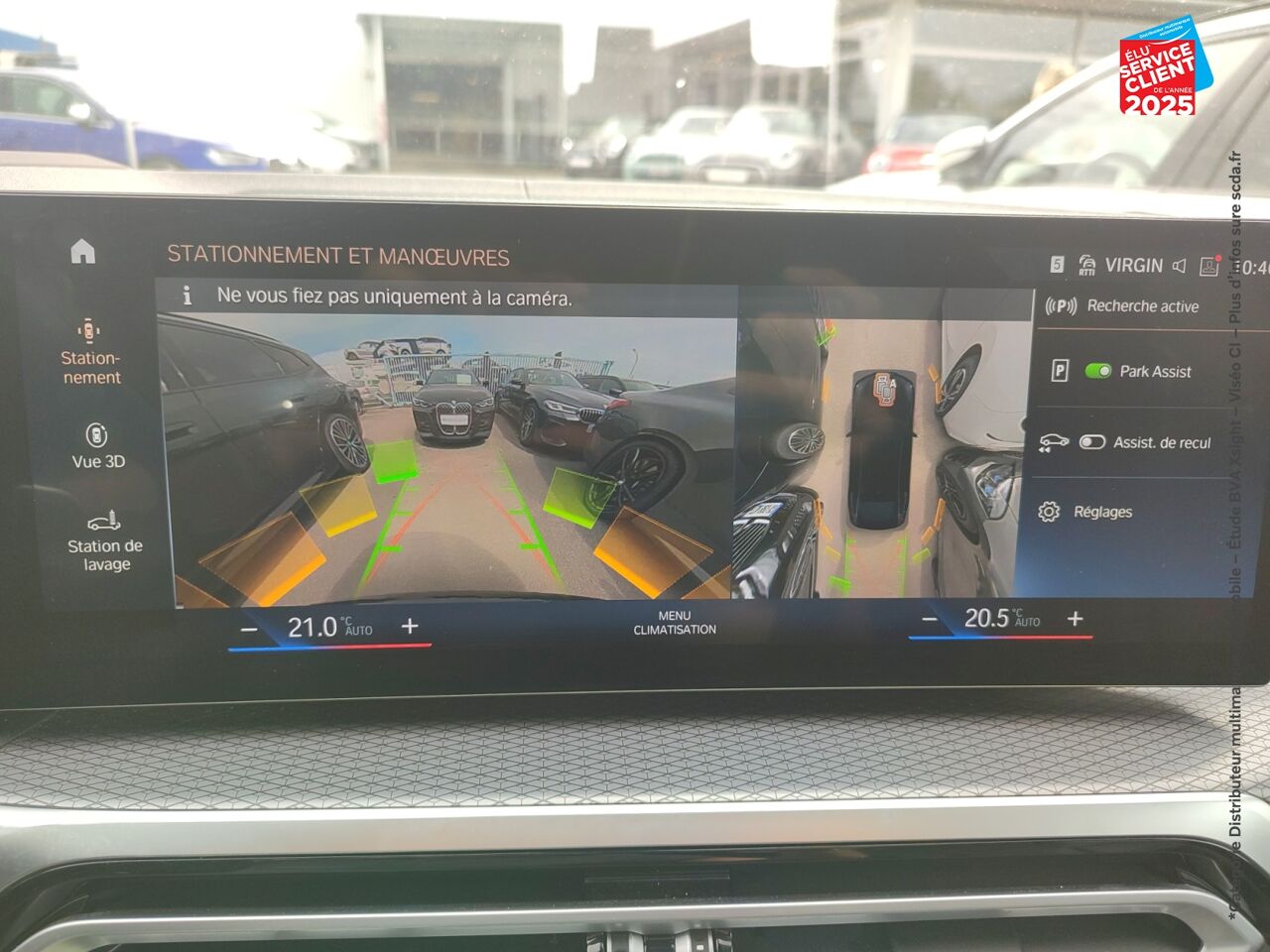 Véhicule d'occasion BMW SERIE 4 GRAN COUPE 420DA 190CH M SPORT TOUVRANT SIEGES CHAUF/CUIR GPS CAMERA CARPLAY H/KARDON chez Land Rover Nancy