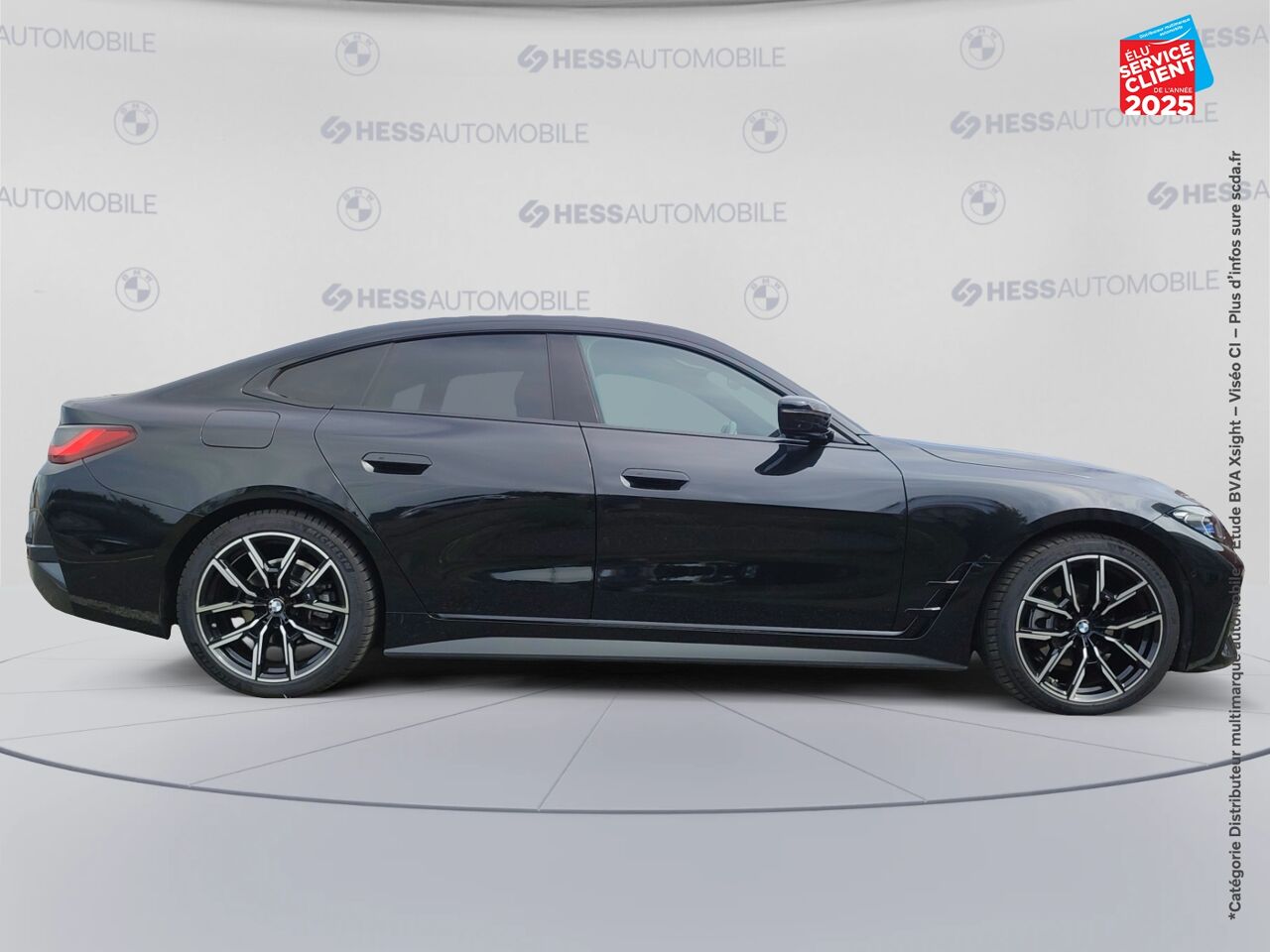 Véhicule d'occasion BMW SERIE 4 GRAN COUPE 420DA 190CH M SPORT TOUVRANT SIEGES CHAUF/CUIR GPS CAMERA CARPLAY H/KARDON chez Land Rover Nancy