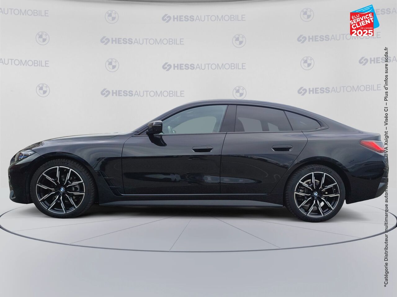 Véhicule d'occasion BMW SERIE 4 GRAN COUPE 420DA 190CH M SPORT TOUVRANT SIEGES CHAUF/CUIR GPS CAMERA CARPLAY H/KARDON chez Land Rover Nancy