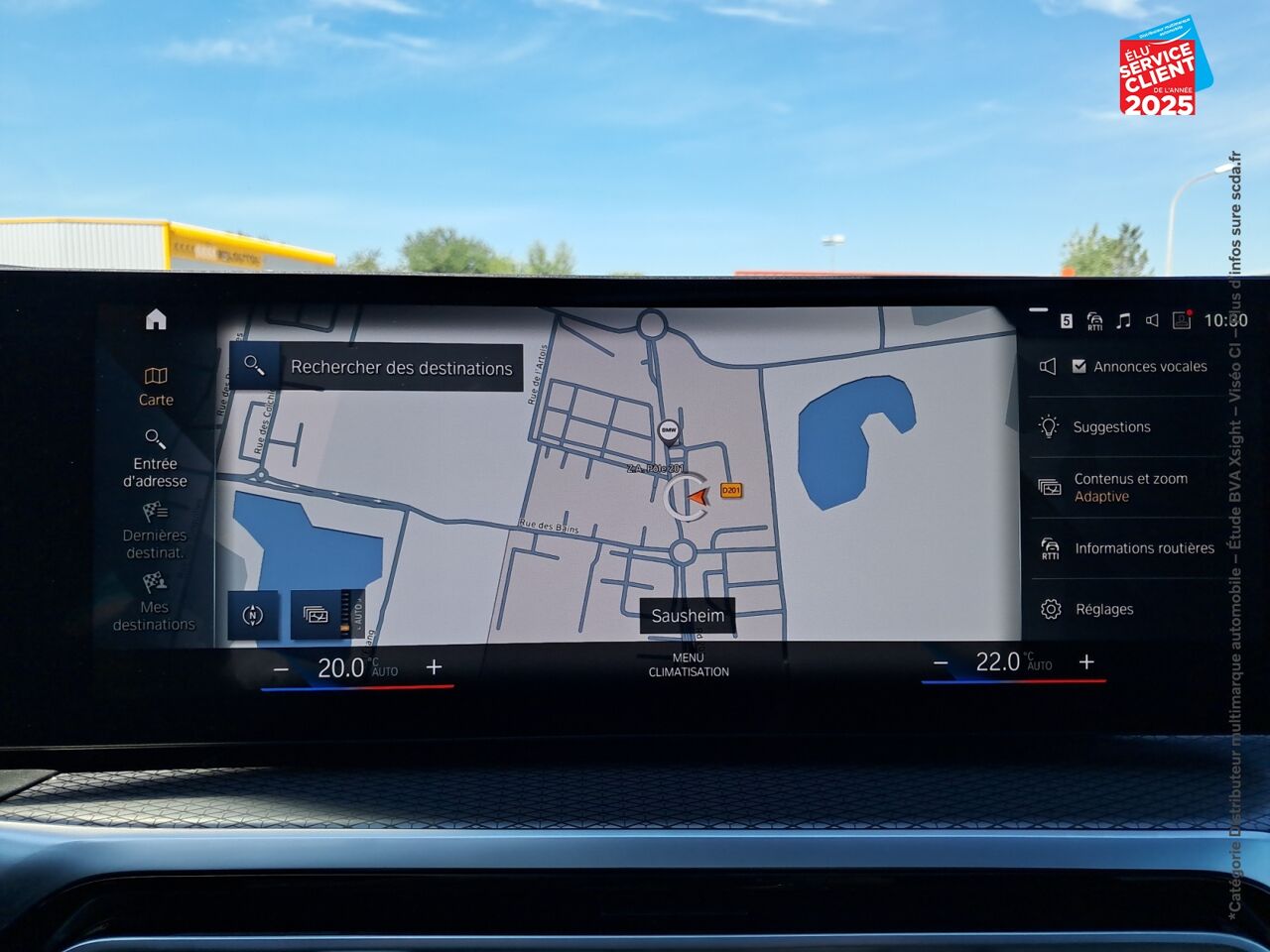 Véhicule d'occasion BMW SERIE 4 GRAN COUPE 420DA 190CH M SPORT TOUVRANT SIEGES CHAUF/CUIR GPS CAMERA CARPLAY H/KARDON chez MINI Mulhouse