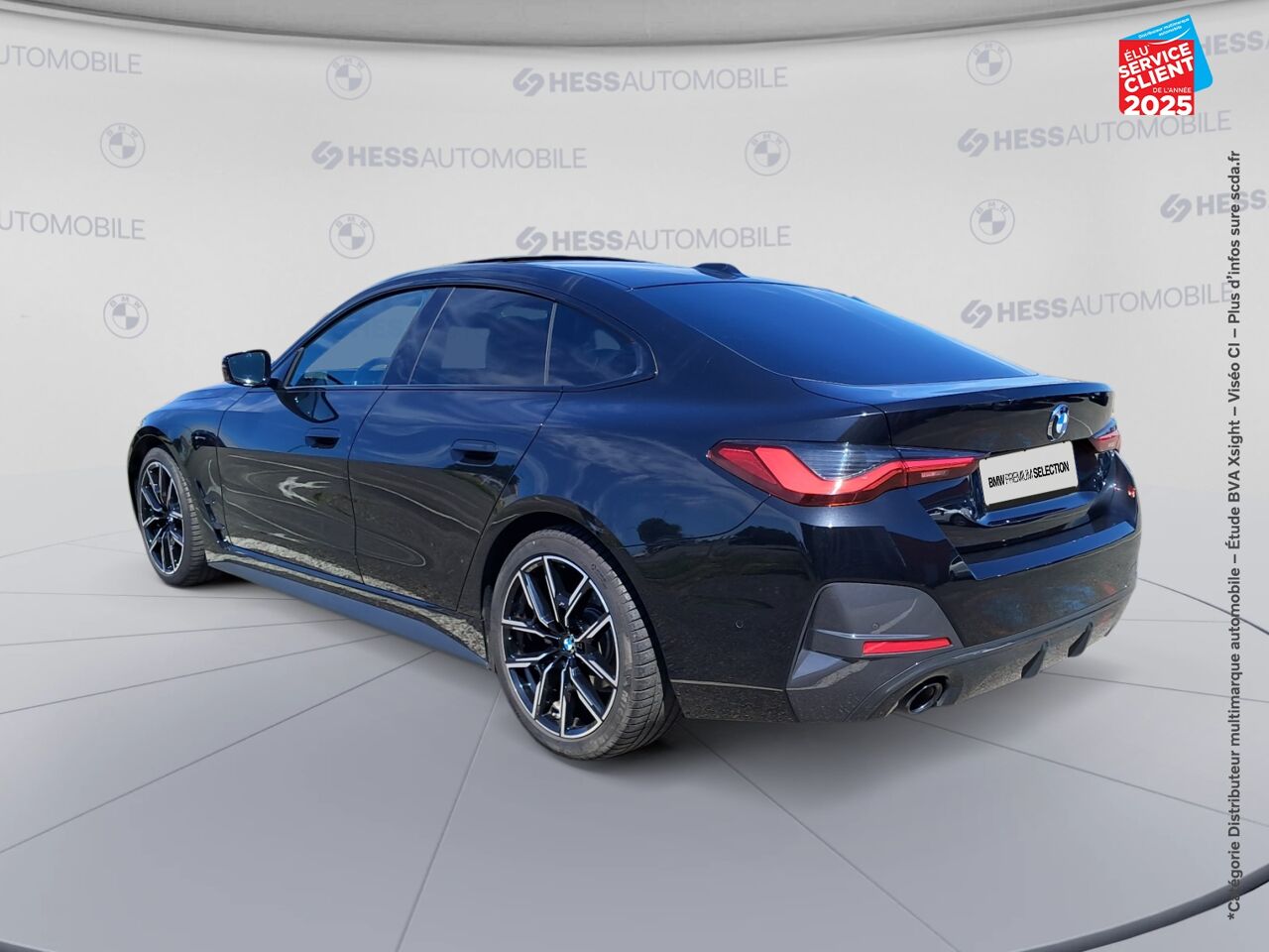 Véhicule d'occasion BMW SERIE 4 GRAN COUPE 420DA 190CH M SPORT TOUVRANT SIEGES CHAUF/CUIR GPS CAMERA CARPLAY H/KARDON chez MINI Mulhouse