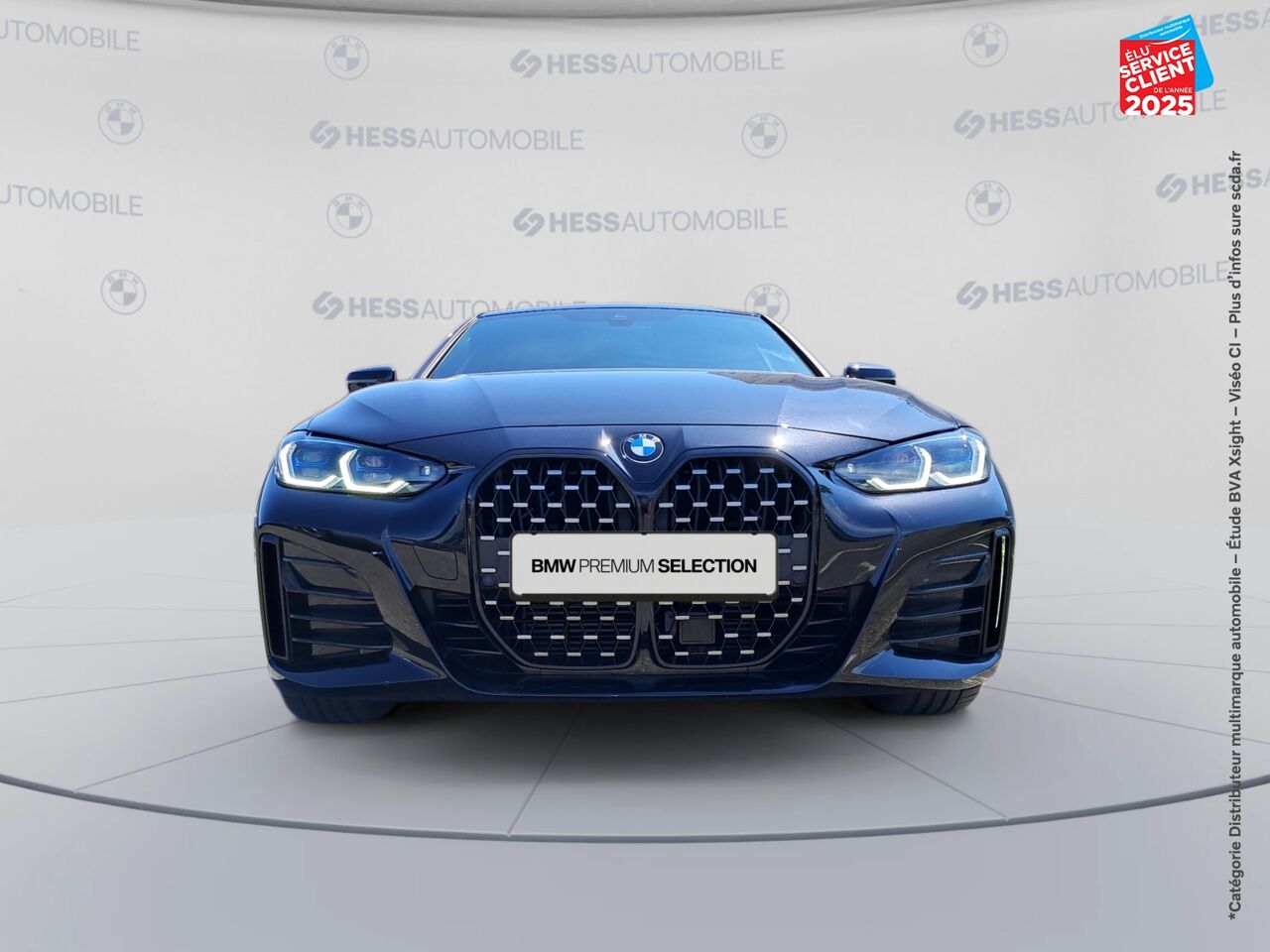 Véhicule d'occasion BMW SERIE 4 GRAN COUPE 420DA 190CH M SPORT TOUVRANT SIEGES CHAUF/CUIR GPS CAMERA CARPLAY H/KARDON chez MINI Mulhouse