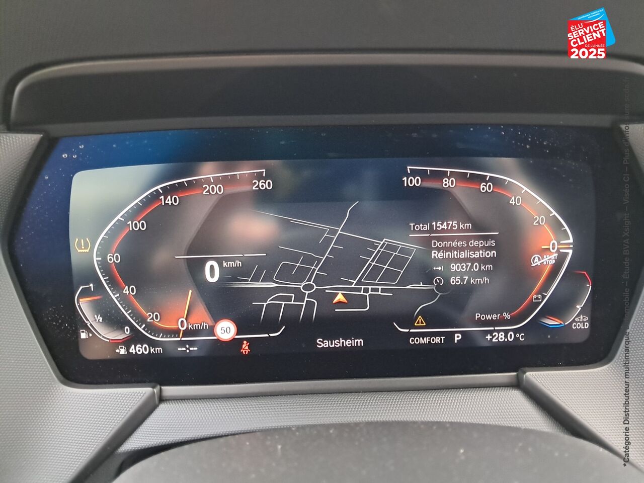 Véhicule d'occasion BMW SERIE 1 118IA 136CH M SPORT DKG7 TOUVRANT GPS CAMERA HUD H/KARDON chez HESS Automobile